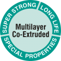 Multilayer-co-extruded
